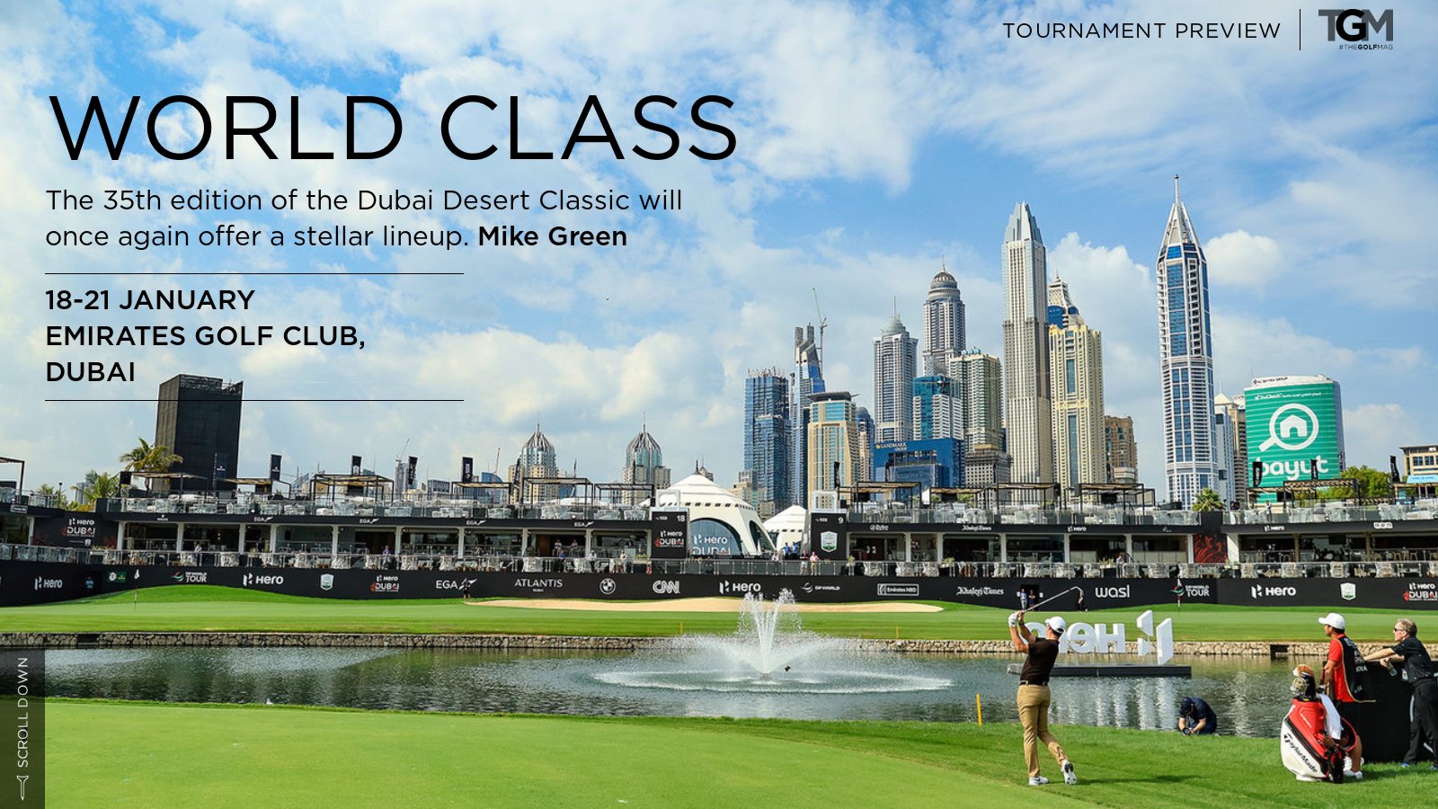 Tournament Preview Dubai Desert Classic The Golf Mag Vol.6